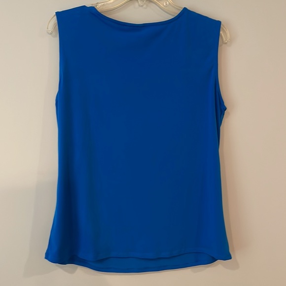 Kim Rogers Blue Tank - Picture 3 of 3